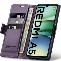 ERBORD Fényes Litchi pénztárca Xiaomi Redmi A5 számára Xiaomi Redmi A5