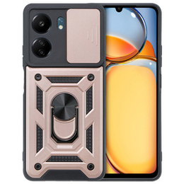 Telefontok a Xiaomi Redmi 13C / Poco C65 CamShield Slide, rózsaszín rose gold