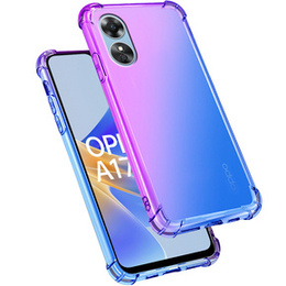 Tok Oppo A17, Gradient Dropproof, Lila / kék