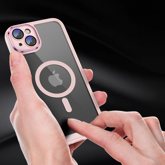 Tok iPhone 13, ERBORD Impact Guard, MagSafe, rózsaszín