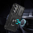 Telefontok a Samsung Galaxy S24+ Plus, CamShield Slide, fekete