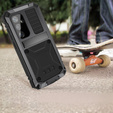 Páncélozott tok a Samsung Galaxy S25+ Plus, R-JUST, fekete