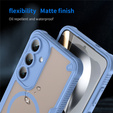 Páncélozott tok Samsung Galaxy S25 FE készülékhez, MagSafe, matt fekete