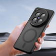 Tok Vivo X200 Pro 5G-hoz, MagSafe, ERBORD Matt Case, fekete