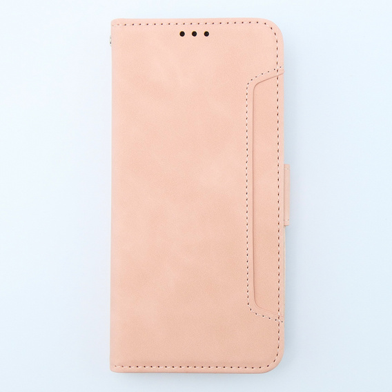 Pattintható tok a Xiaomi 13T / 13T Pro, Card Slot, rózsaszín