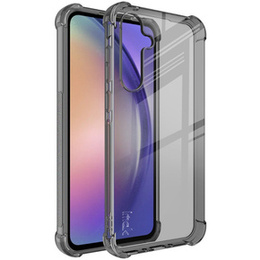 IMAK Telefontok a Samsung Galaxy A35 5G, Dropproof, átlátszó / fekete