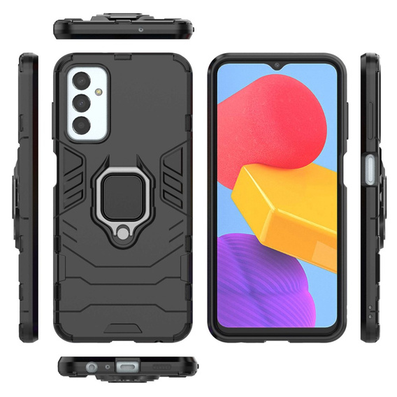 Telefontok a Samsung Galaxy M13 4G, Kickstand Ring, fekete
