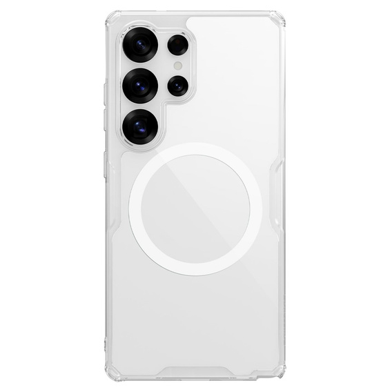 NILLKIN tok Samsung Galaxy S25 Ultra, Nature TPU, Magsafe, átlátszó