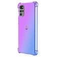Tok Motorola Moto G22, Gradient Dropproof, Lila / kék