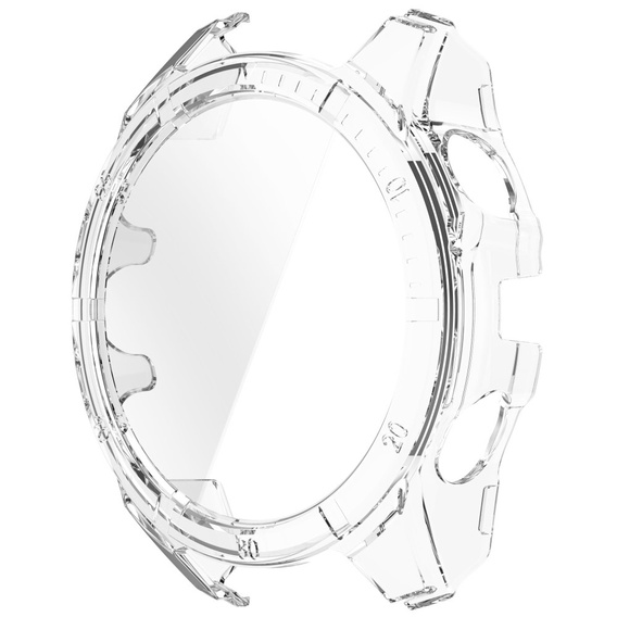 2in1 tok + edzett üveg a Garmin Fenix 8 47mm-hoz, átlátszó