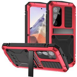 Páncélozott tok a Samsung Galaxy S24, R-JUST, piros