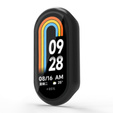 2in1 tok + edzett üveg a Xiaomi Smart Band 10 / 9 / 8-hoz, fekete