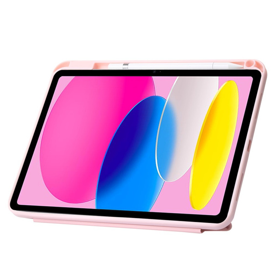 Tojás iPad 10.9" 2022 (10 gen.), Origami, rózsaszín rose gold