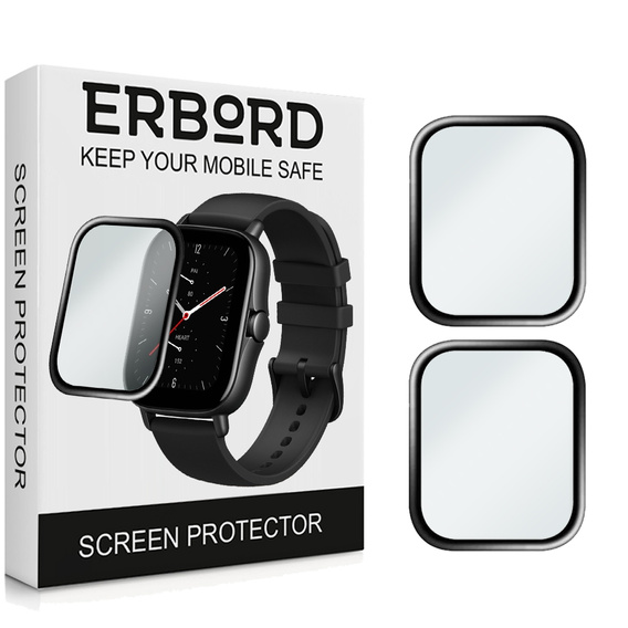 2x ERBORD hibrid üveg a Amazfit GTS 2e