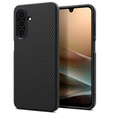 A Spigen tok Samsung Galaxy A26 5G, Liquid Air, fekete + 9H edzett üveghez