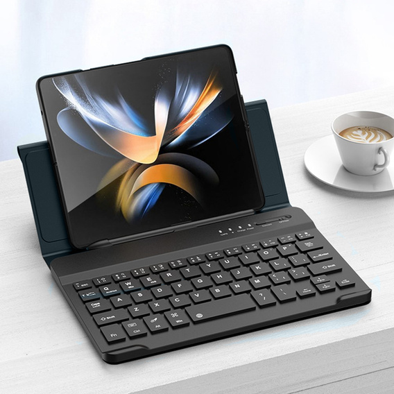 Tok + billentyűzet Samsung Galaxy Z Fold4 5G, zöld