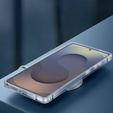 Tok a Samsung Galaxy S25 Ultra, Fusion Hybrid, MagSafe-hoz, átlátszó + üveg a képernyőhöz