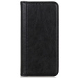 Telefontok a Samsung Galaxy S24, Wallet Litchi Leather, fekete