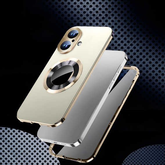 MagSafe-kompatibilis tok iPhone 17-hez, magánéletet védő üveggel