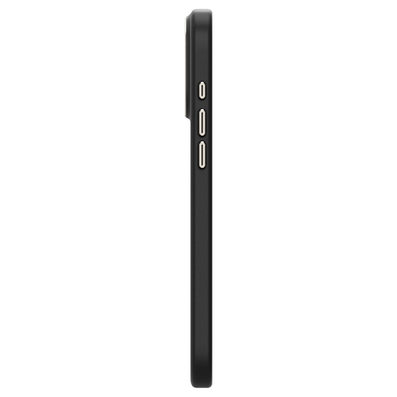 Spigen tok iPhone 16 Pro készülékhez, Enzo Aramid MagSafe, carbon fekete + 9H edzett üveg