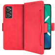 Pattintható tok a Realme GT 2 / Realme GT Neo 2, Card Slot, piros