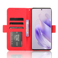 Pattintható tok a Infinix Zero 30 5G, Card Slot, piros