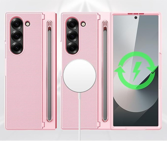 Üveg tok teljes 360°-os védelemmel Samsung Galaxy Z Fold7 5G készülékhez