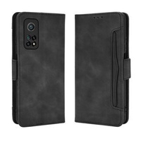 Pattintható tok a Xiaomi Mi 10T 5G/10T Pro 5G, Card Slot, fekete