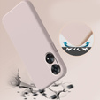 Telefontok a Oppo Reno8 T, Silicone Lite, rózsaszín