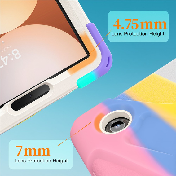 Páncélozott tok állvánnyal és vállpánttal Samsung Galaxy Tab A11 készülékhez