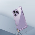 Tok iPhone 14 Pro, ERBORD CornerShield, lila