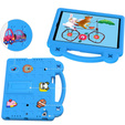 Gyermek tok Lenovo Tab M10 X505F X605F / Tab P10-X705F/L / Huawei T5 10.1, Cute Patterns, állvánnyal, kék