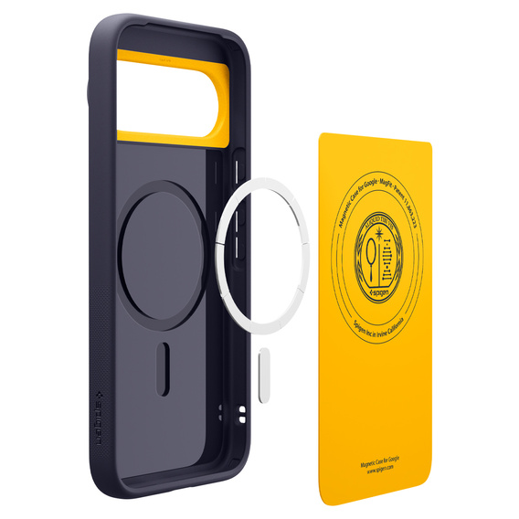 Spigen Nano Pop MagSafe tok a Google Pixel 10 Pro XL készülékhez, Blueberry Navy