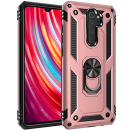 Páncélozott telefontok a Xiaomi Redmi Note 8 Pro, Nox Case Ring, rózsaszín rose gold