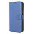 Pattintható tok a Poco F5 5G, Wallet Smart Magnet, kék