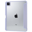 Tok iPad Pro 11 2022 / 2021 / 2020 / 2018, Smartcase Hybrid, tolltartó résszel, lila