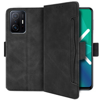 Pattintható tok a Xiaomi 11T / 11T Pro, Card Slot, fekete