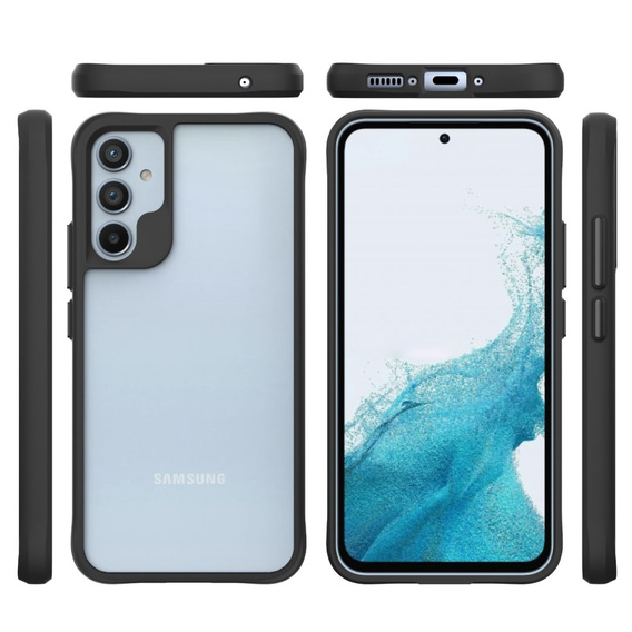 Telefontok a Samsung Galaxy A34 5G, Fusion Hybrid, átlátszó / fekete