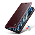 CASEME flip tok Samsung Galaxy S21 Ultra 5G, Waxy Textured, piros