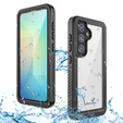 IP68 vízálló tok a Samsung Galaxy S25, fekete