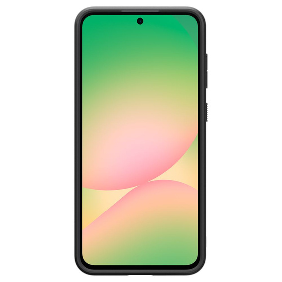 A Spigen tok Samsung Galaxy A56 5G, Ultra Hybrid, fekete / matt + 9H edzett üveg