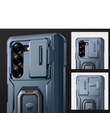 Páncélozott tok a Samsung Galaxy Z Fold 6 5G, Dexnor Full Body S-Pen Slot, kék