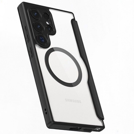 Dux Ducis Telefontok a Samsung Galaxy S24 Ultra, Skin X Pro, MagSafe, fekete