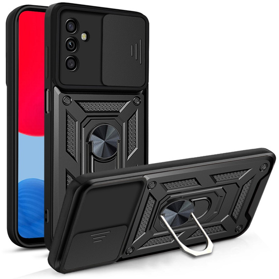 Telefontok a Samsung Galaxy A04S / A13 5G, CamShield Slide, fekete