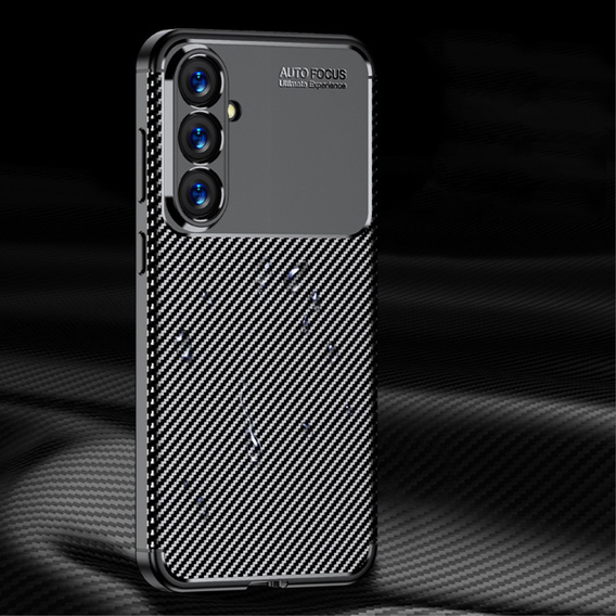 Telefontok a Samsung Galaxy S23 FE, Carbon Gel, fekete