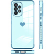 Telefontok a Samsung Galaxy A53 5G, Electro heart, kék