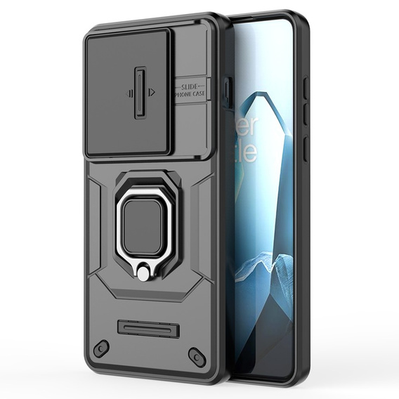 Telefontok a OnePlus 13, KickStand Camera Lens, fekete