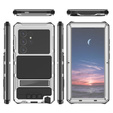 Páncélozott tok a Samsung Galaxy S25 Ultra, R-JUST, ezüst