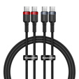 Baseus Cafule USB-C USB-C 100W kábel 1m - 2 darabos készlet