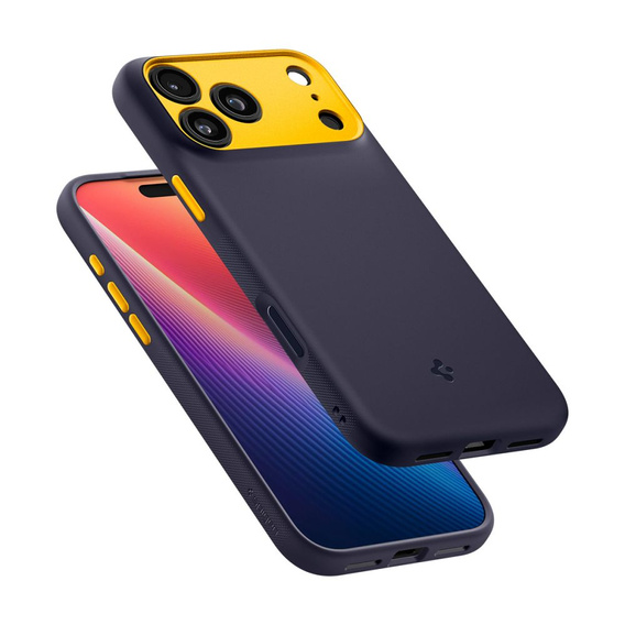 Spigen tok iPhone 17 Pro Max készülékhez, Nano Pop Mag Mag MagSafe, Blueberry Navy